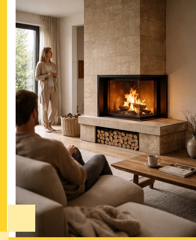 Угловые камины из кирпича установка в Каменке от 151725 р. ЭриданКам