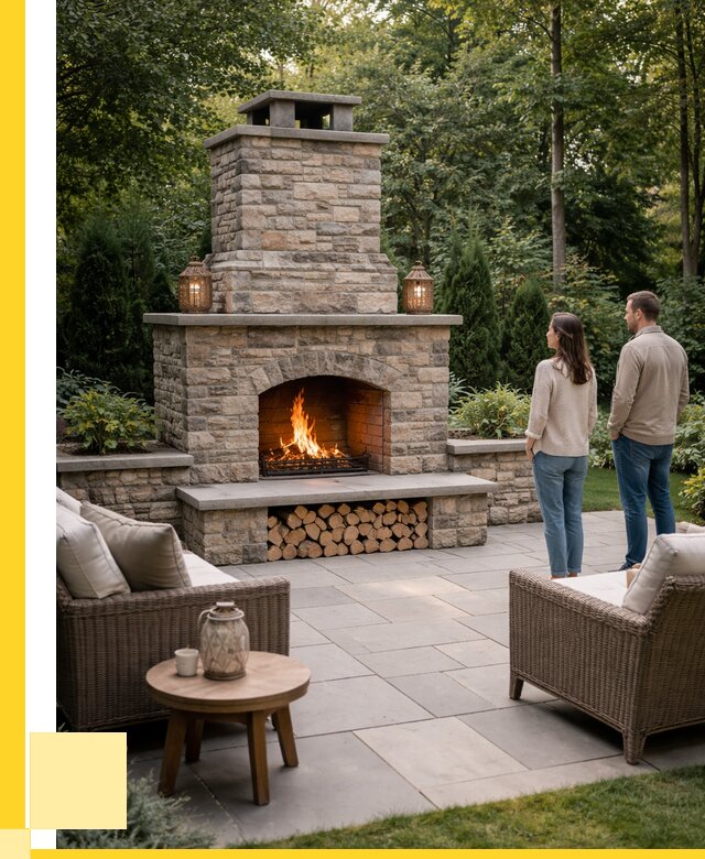 Уличные камины из кирпича в Каменке от 151725 р. | ЭриданКам