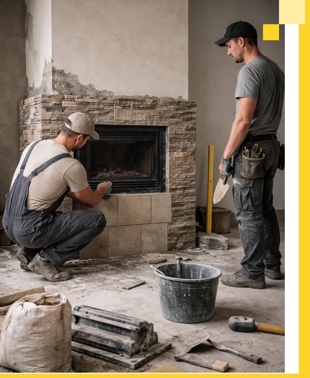 Камины под ключ в Каменке: проект, изготовление и монтаж