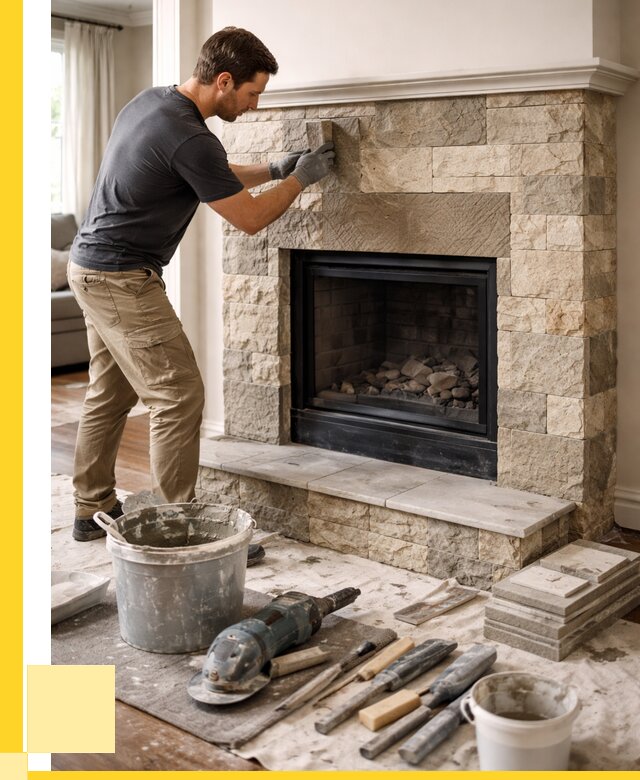 Ремонт каминов и печей в Каменке от 15173 р. | ЭриданКам