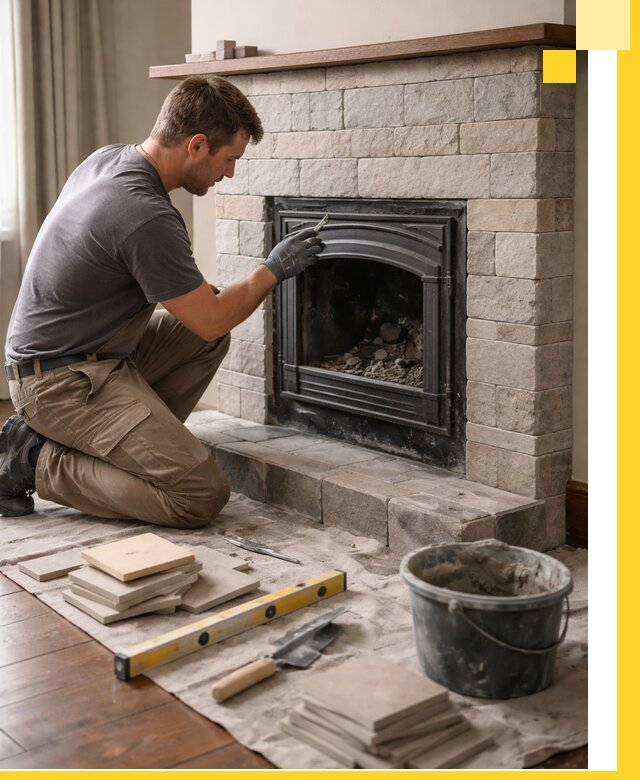 Профессиональный ремонт каминов в Каменке восстановление и сервис