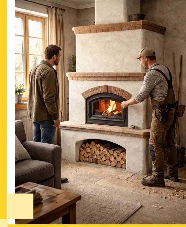 Печи камины в Каменке: кирпичные, изразцовые от 60690 р. | ЭриданКам