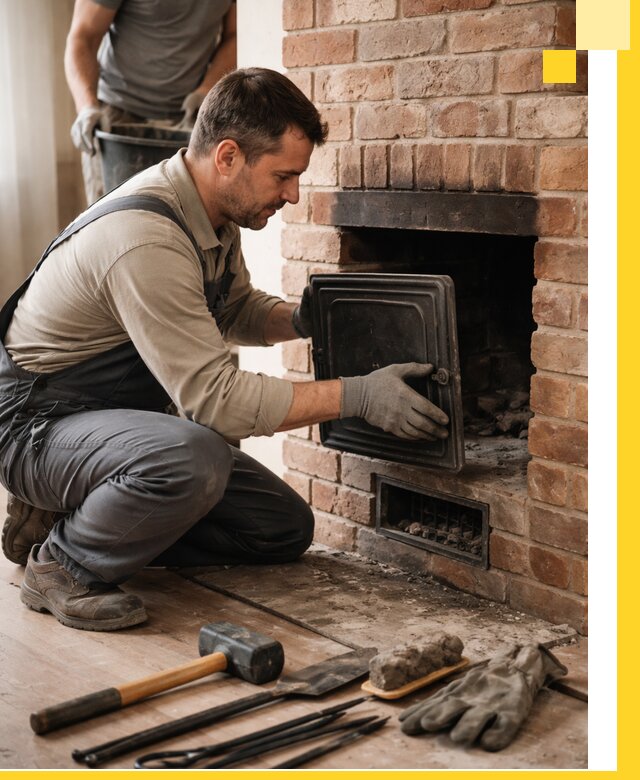 Ремонт печей в Каменке с гарантией качества и безопасности