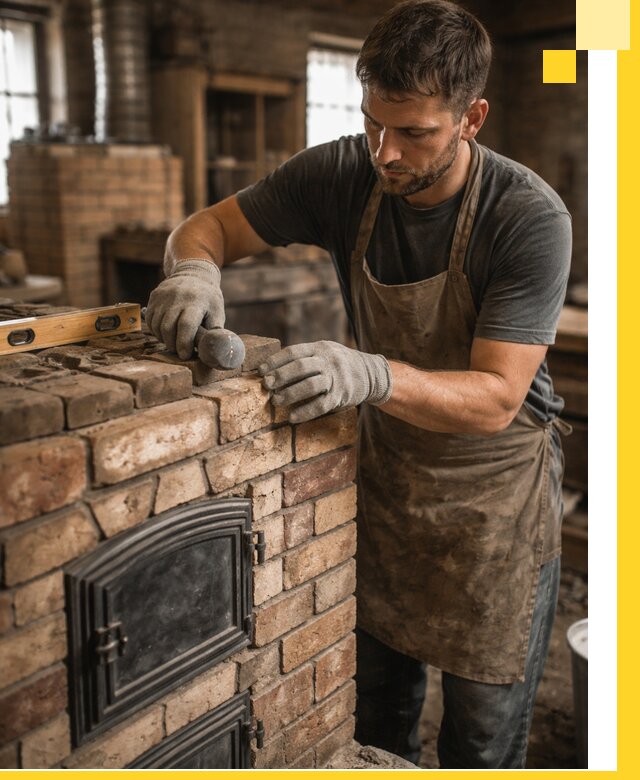 Изготовление печей на заказ в Каменке с проектом и монтажом