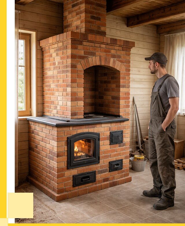 Кирпичные печи в Каменке: купить от 151725 р. | ЭриданКам