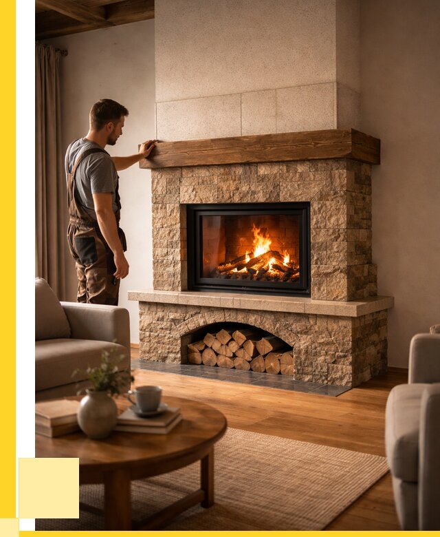 Печи камины для дома под ключ в Каменке от 55633 р. | ЭриданКам