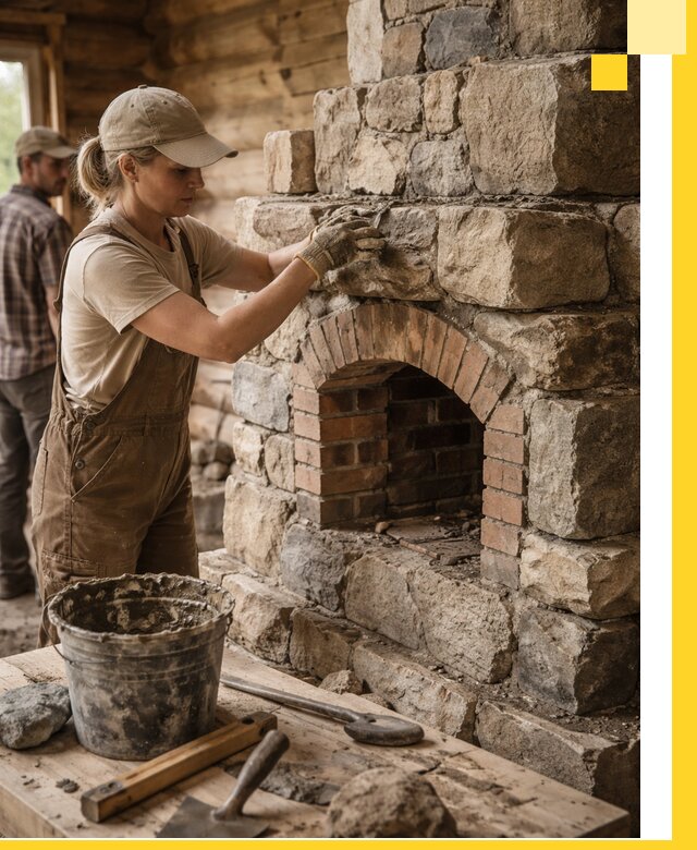 Каменные печи на заказ и монтаж в Каменке, долговечные решения