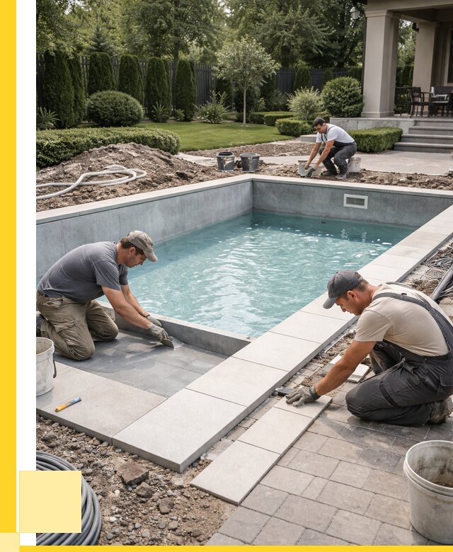 Монтаж бассейнов в Каменке под ключ от 455175 р. | ЭриданКам