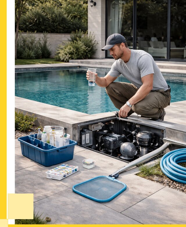 Обслуживание бассейнов в Каменке от 4552 р. - сервис ЭриданКам