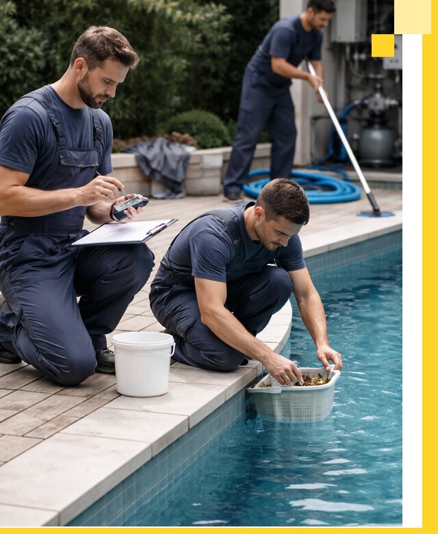 Профессиональное обслуживание бассейнов в Каменке под ключ