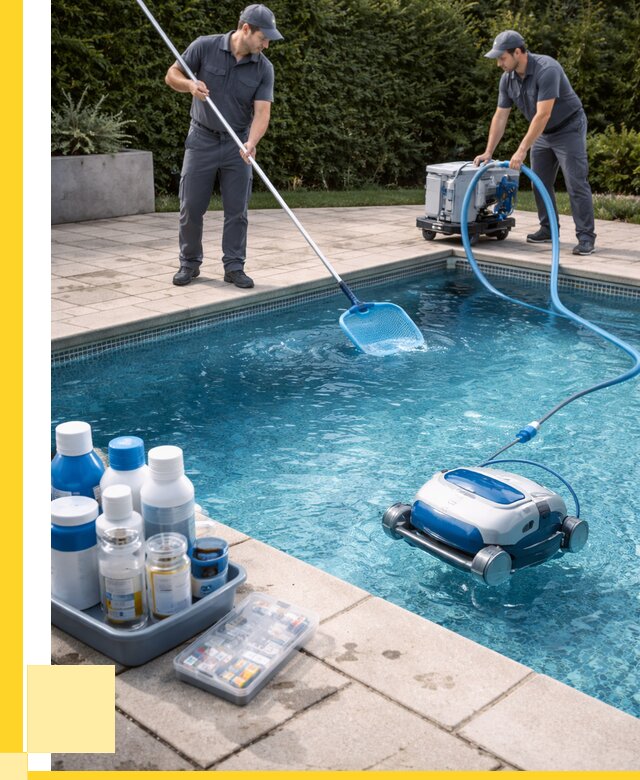 Чистка бассейнов в Каменке роботами, от 4552 р. | ЭриданКам