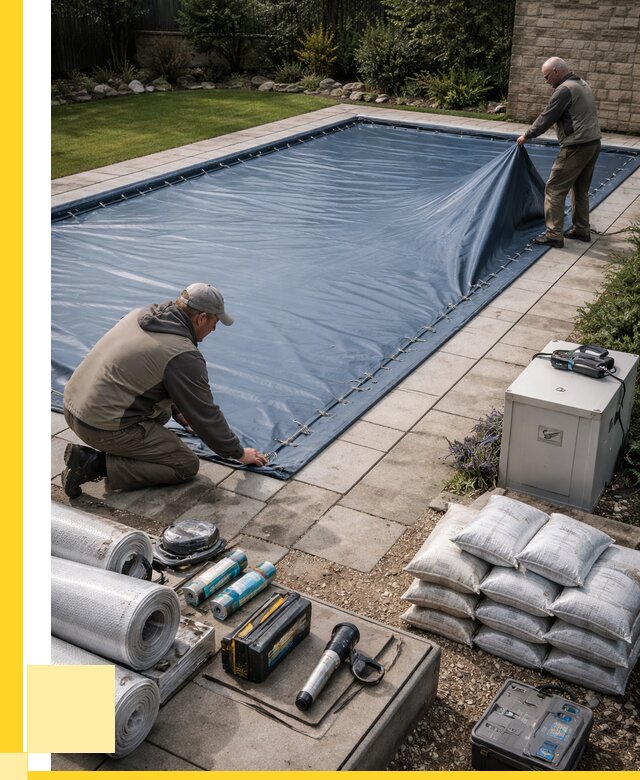 Консервация бассейнов в Каменке под ключ от 6575 р. | ЭриданКам