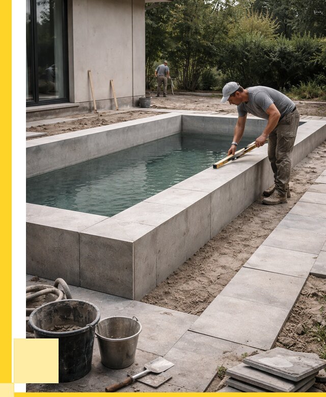 Строительство бетонного бассейна в Каменке от 1213800 р. | ЭриданКам