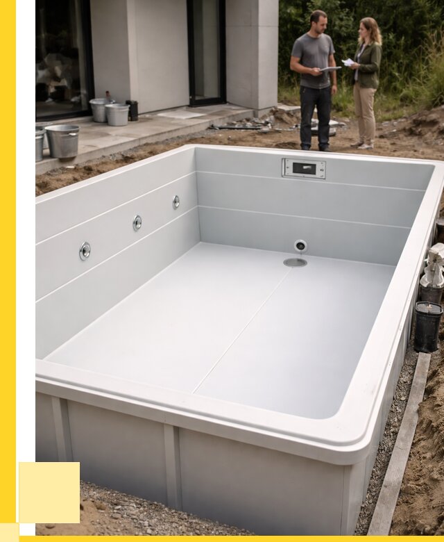 Полипропиленовые бассейны в Каменке от 252875 р. | ЭриданКам