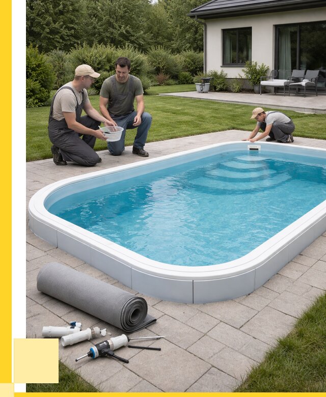 Пластиковый бассейн купить в Каменке от 252875 р., ЭриданКам