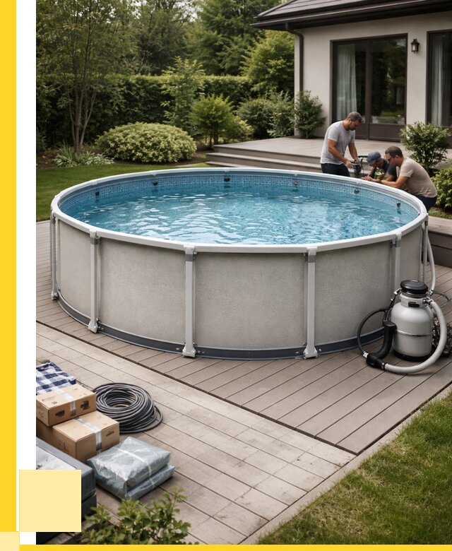 Купить каркасные бассейны в Каменке от 45518 р. | ЭриданКам