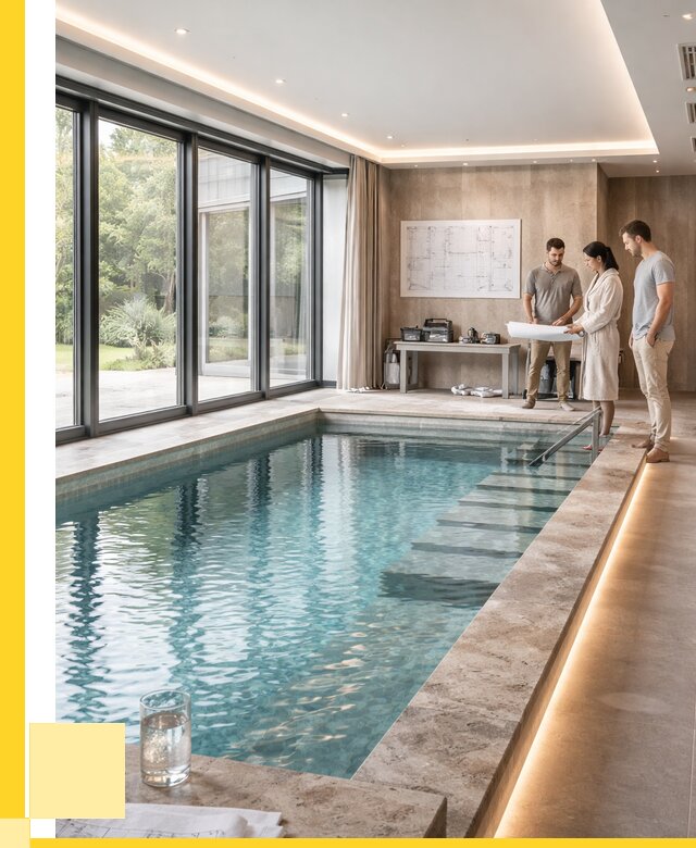 Закрытые бассейны под ключ в Каменке от 2528750 р. | ЭриданКам