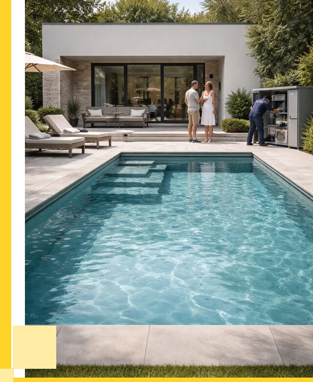 Бассейн в доме в Каменке под ключ от 1213800 р. | ЭриданКам