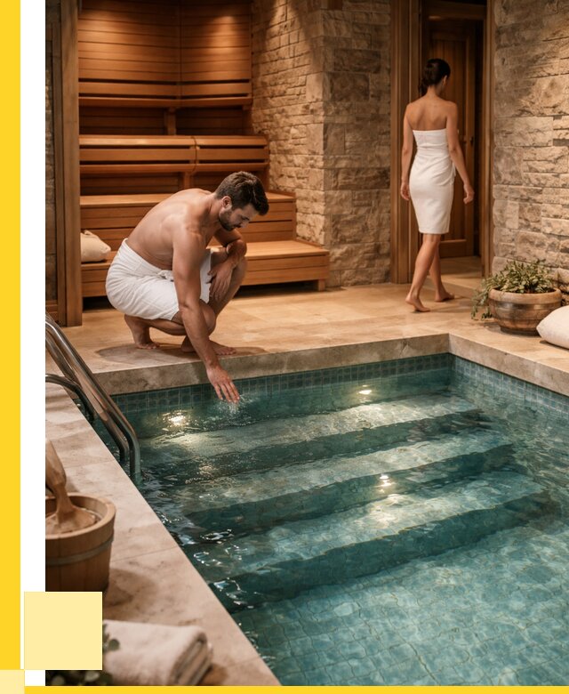 Сауна с бассейном под ключ в Каменке от 121380 р., ЭриданКам