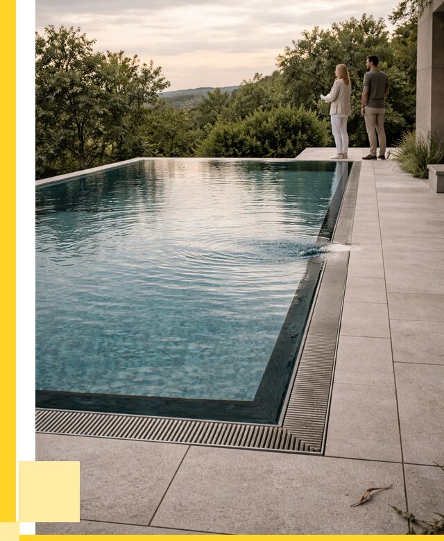 Проект переливные бассейны в Каменке от 2528750 р. | ЭриданКам