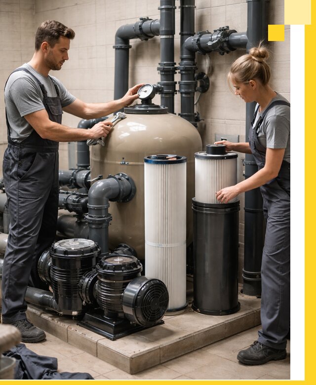 Фильтры и системы фильтрации для бассейнов в Каменке