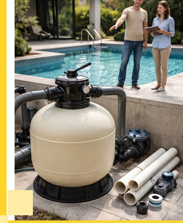 Песочные фильтры для бассейнов в Каменке от 18207 р., ЭриданКам