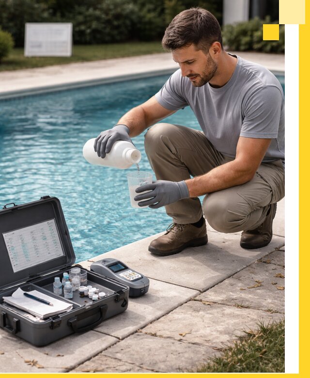 Профессиональная дезинфекция воды в бассейне в Каменке