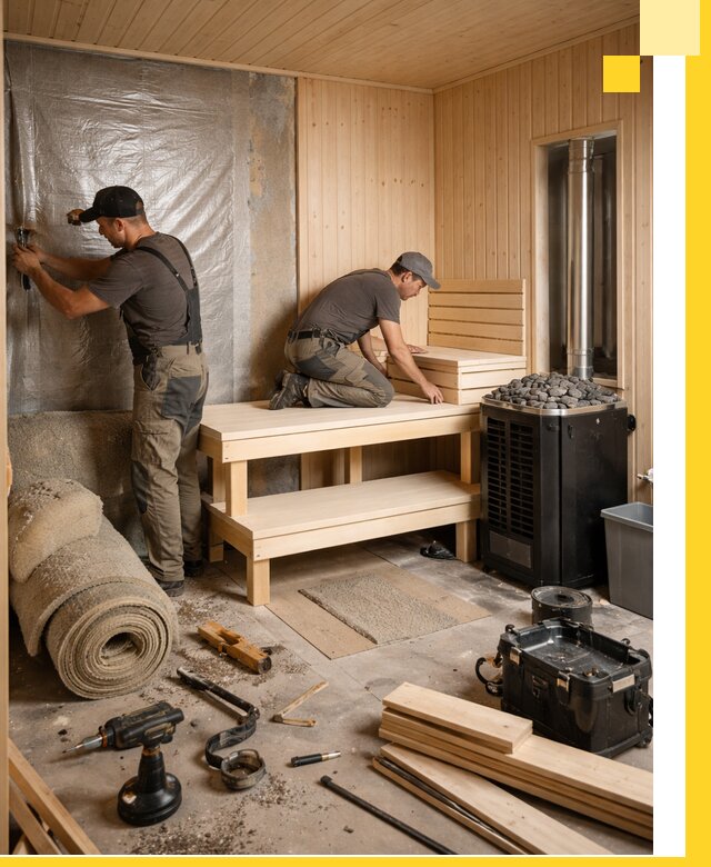 Проекты саун под ключ в Каменке дизайн и строительство