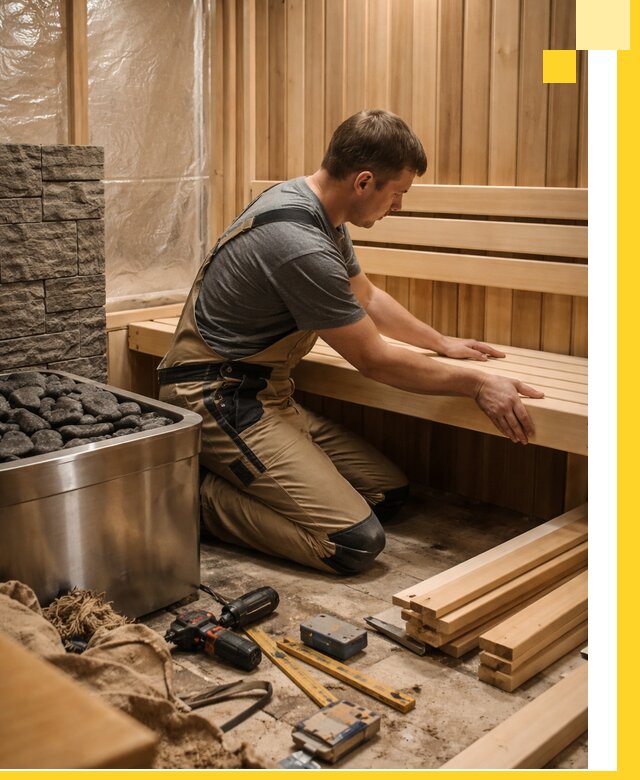 Сауны для дома под ключ с проектированием и монтажом в Каменке