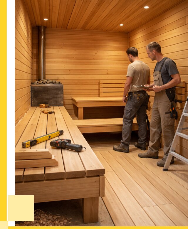 Отделка бань и саун в Каменке по цене от 4552 р. | ЭриданКам