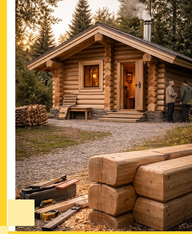 Строительство бань и комплексов в Каменке от 455175 р.| ЭриданКам