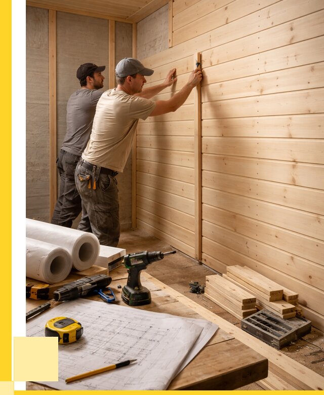 Обшивка бани вагонкой в Каменке от 1214 р., ЭриданКам