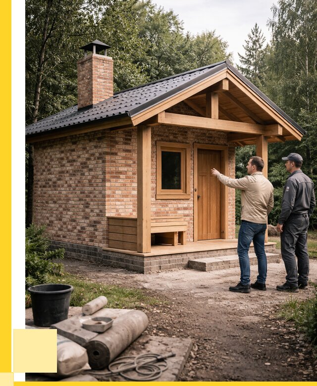 Кирпичные бани и печи в Каменке от 354025 р. | ЭриданКам