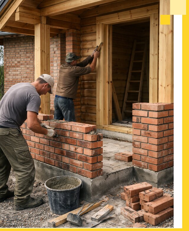 Строительство кирпичных бань под ключ в Каменке с гарантией качества