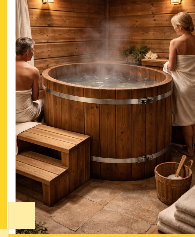 Бани с купелью под ключ в Каменке от 455175 р. | ЭриданКам