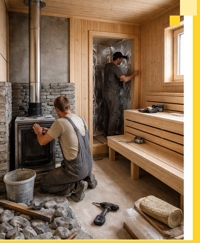 Строительство и изготовление бань под ключ в Каменке