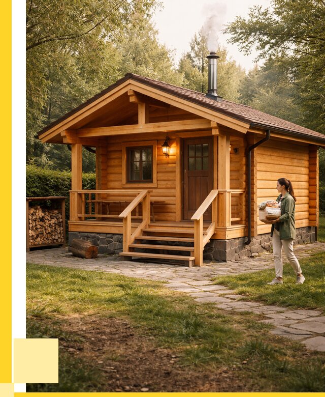 Купить баню под ключ в Каменке от 657475 р. | ЭриданКам