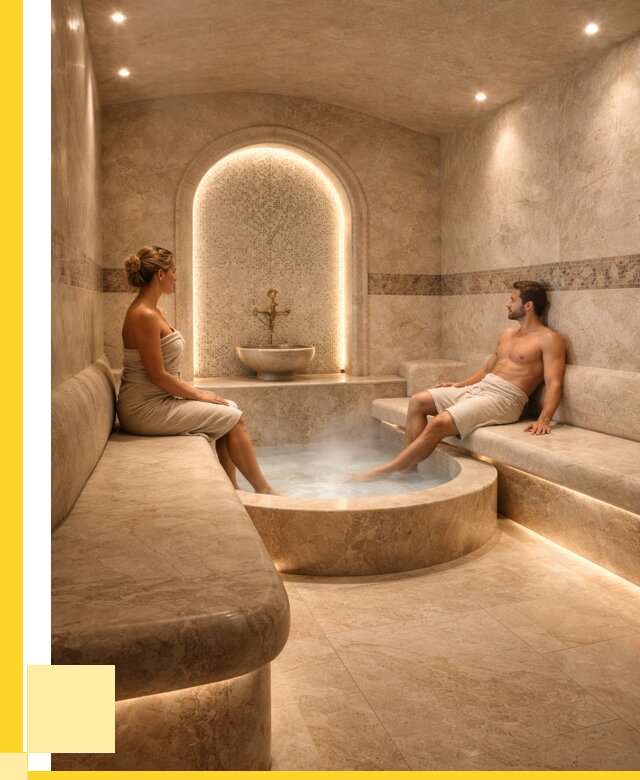 Хамам под ключ в Каменке от 809200 р., строительство ЭриданКам