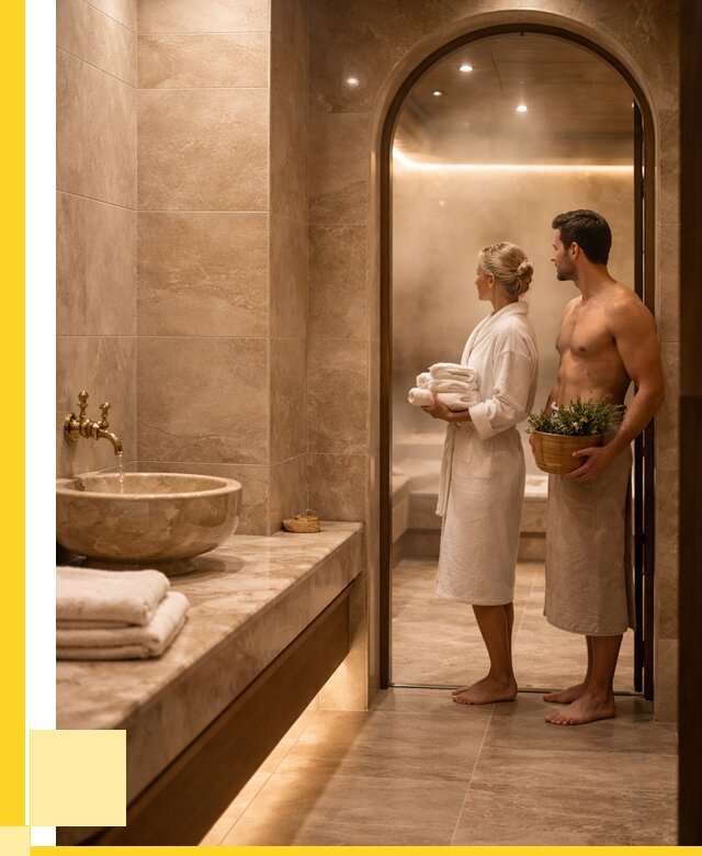 Проект и монтаж сауны и хамама в Каменке от 354025 р., ЭриданКам