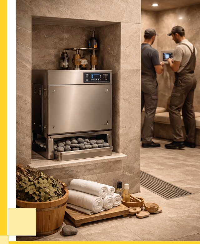 Парогенераторы для хамама в Каменке от 75863 р. | ЭриданКам