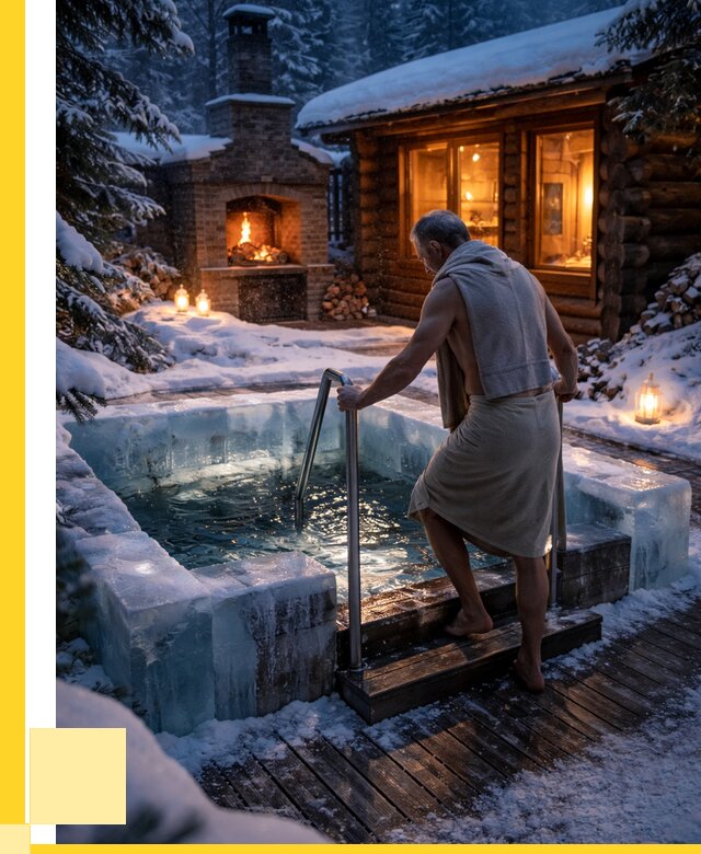 Ледяные купели под ключ в Каменке от 75863 р. | ЭриданКам