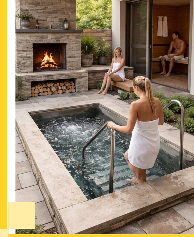 Холодные купели под ключ в Каменке от 45518 р. | ЭриданКам