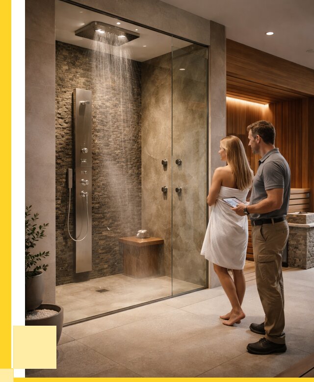 Купить душ впечатлений для дома в Каменке от 85978 р. | ЭриданКам