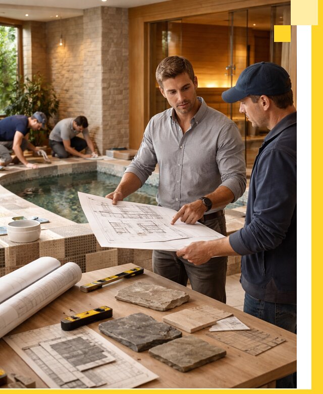 Проектирование SPA зон под ключ в Каменке с инженерией